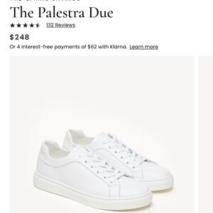 EUC Women’s M. Gemi The Palestra Due White Sneakers size 40EU 9US Italian